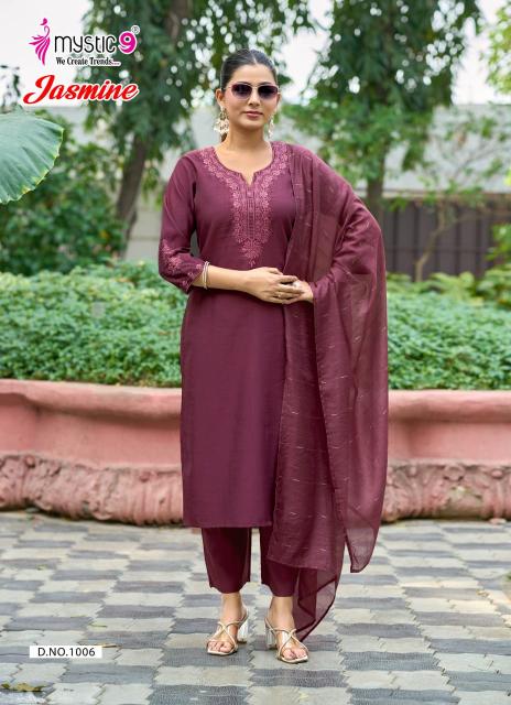 Mystic9 jasmine vol 1 wholesale kurti market in chandni chowk